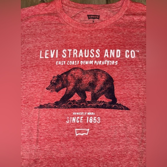 Levi’s Men’s Medium Red Shirt - Picture 3 of 6